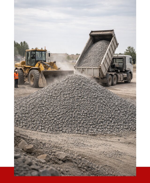 Купить щебень с доставкой в Казани от 2654 руб. | ПРОНЕРУДКзн
