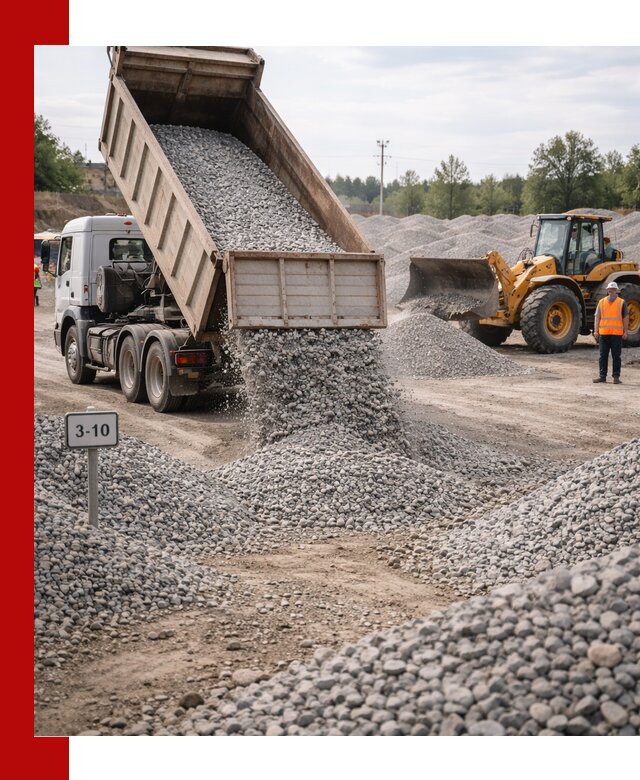Гранитный щебень фракции 3–10: доставка и продажа в Казани