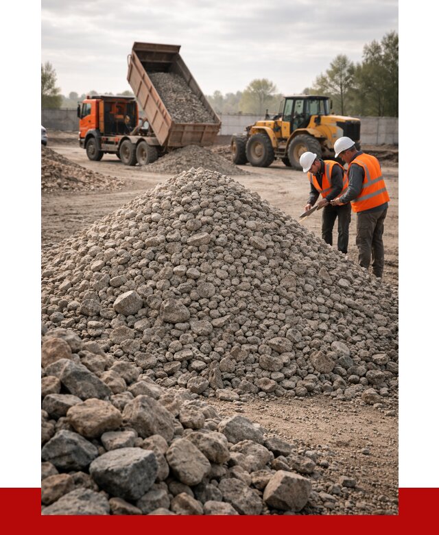 Гранитный щебень фракция 40-70 в Казани от 2654 руб ПРОНЕРУДКзн