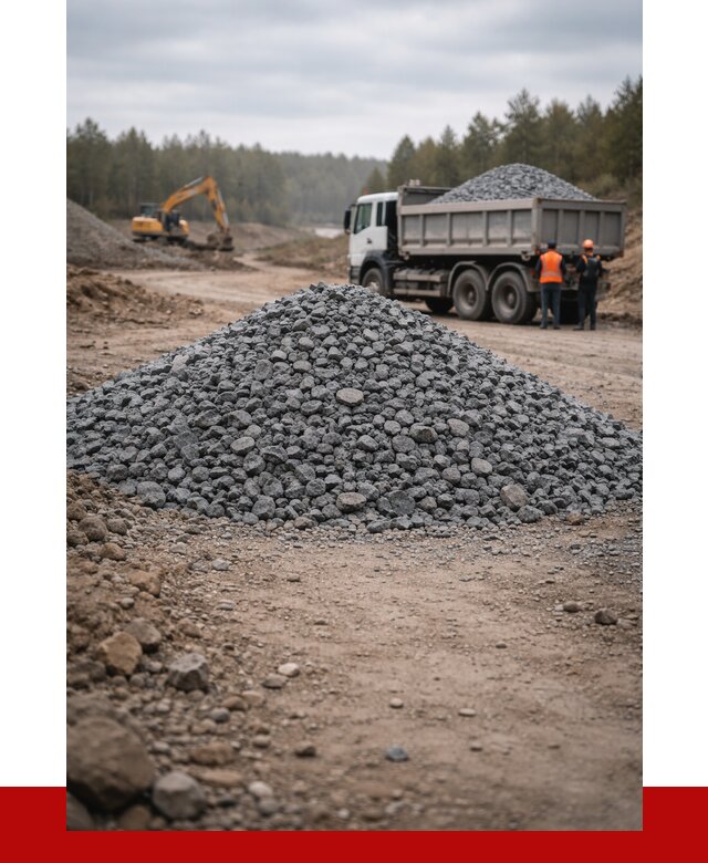 Щебень габбро диабаз фракция 40-70 в Казани от 2336 р-ПРОНЕРУДКзн