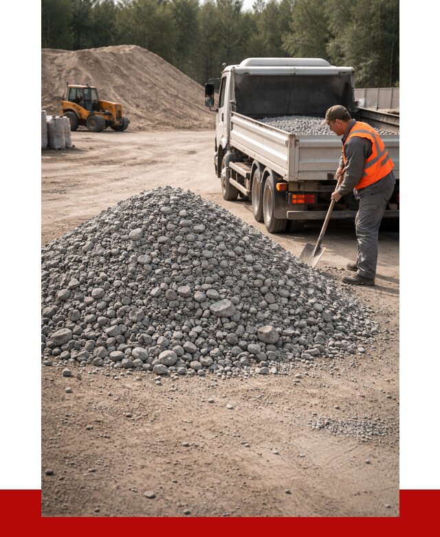 Гравийный щебень фракция 5-10 в Казани от 2336 р. | ПРОНЕРУДКзн