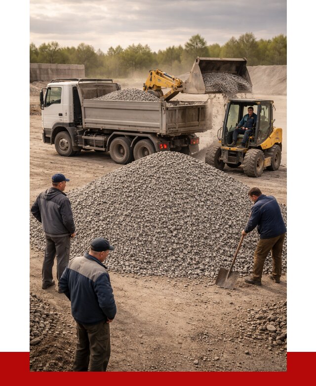 Гравийный щебень фракция 5-20 в Казани от 2548 р. ПРОНЕРУДКзн