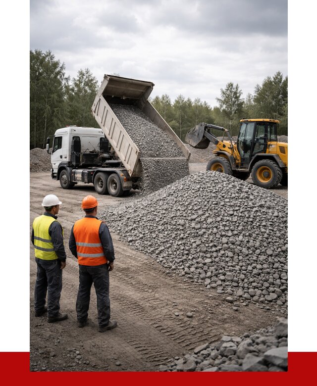 Гравийный щебень фракция 40-70 в Казани от 10086р | ПРОНЕРУДКзн