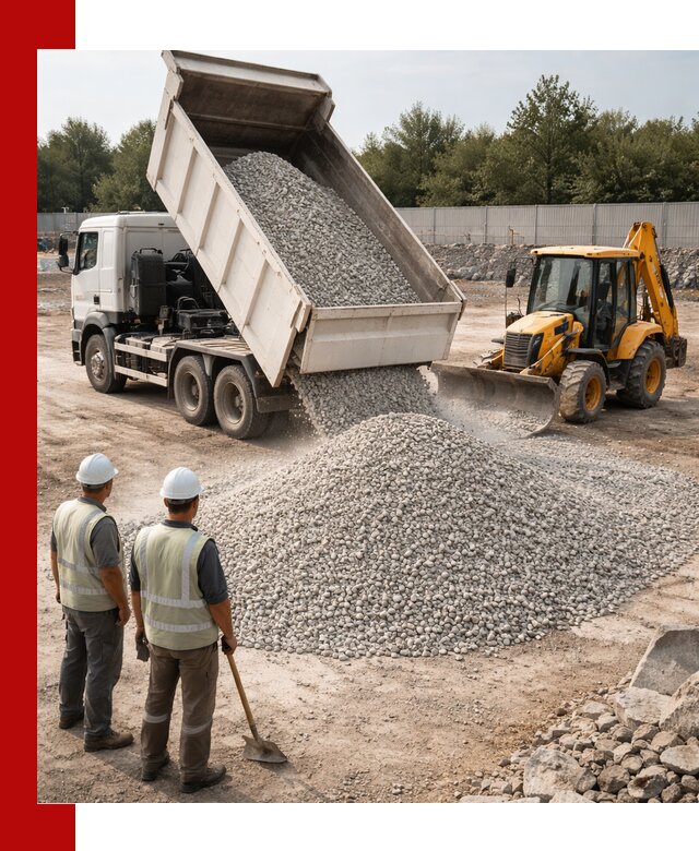 Купить известняковый щебень фракции 5–10 мм с доставкой в Казани