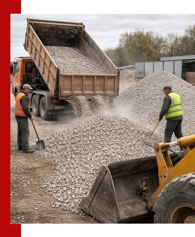 Доломитовый щебень фракции 5-20 с доставкой в Казани