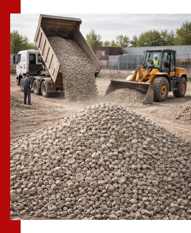 Доломитовый щебень фракции 20–41 с доставкой в Казани