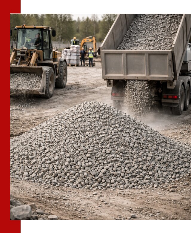 Вторичный щебень фракции 5-20 в Казани — доставка и продажа крупнотоннажно