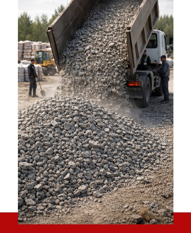 Бетонный щебень фракция 40-70 в Казани от 1911 р. ПРОНЕРУДКзн