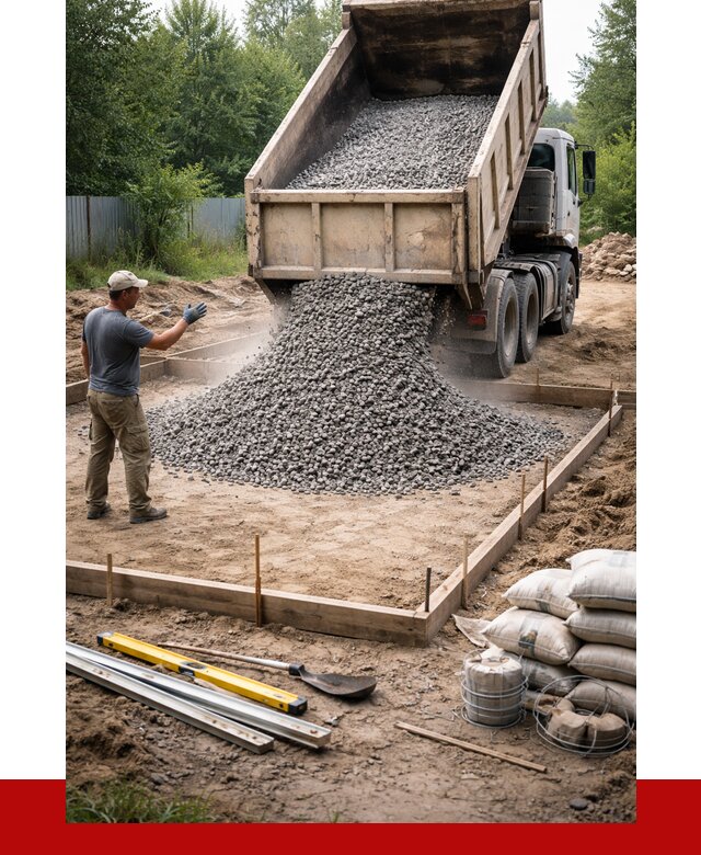 Купить щебень для фундамента в Казани от 4778 р. | ПРОНЕРУДКзн
