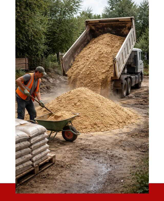 Купить песок с доставкой в Казани от 1911 р. | ПРОНЕРУДКзн