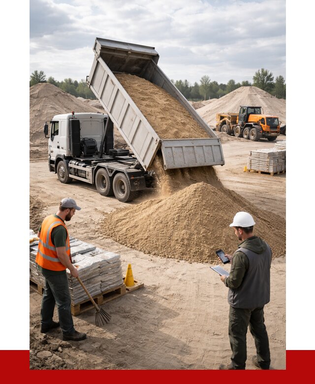 Карьерный песок с доставкой в Казани от 3822 р. ПРОНЕРУДКзн