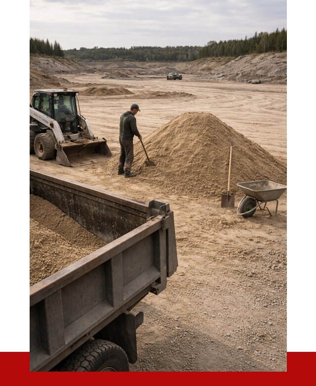 Карьерный песок среднезернистый в Казани, от 2336 р. ПРОНЕРУДКзн