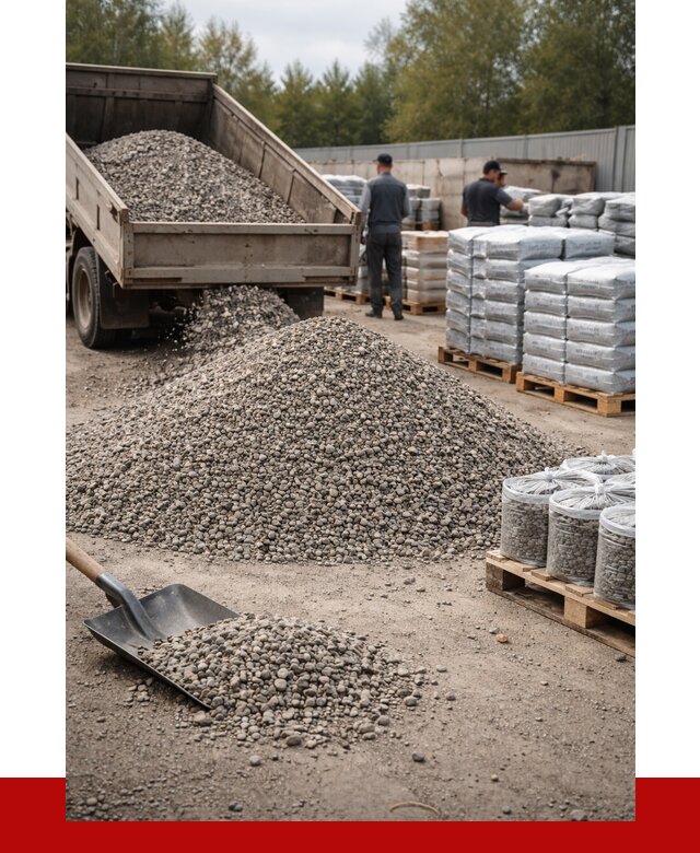 Гравий фракция 5-20 в Казани купить от 2442 р. ПРОНЕРУДКзн