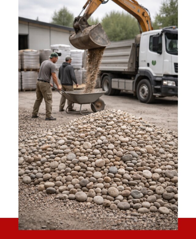 Галька декоративная в Казани от 3397 р. за куб | ПРОНЕРУДКзн