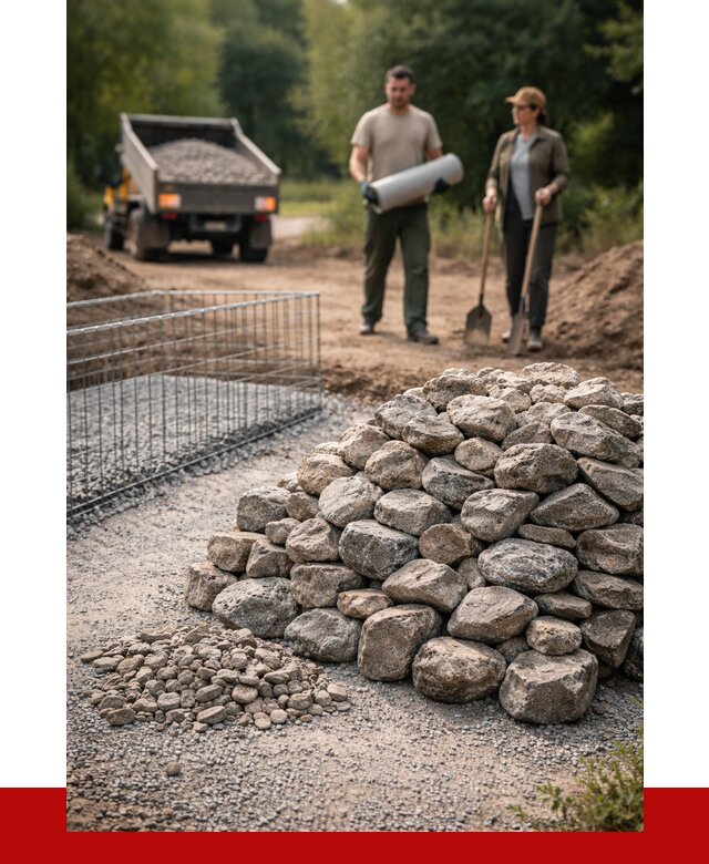 Камень для габионов фракция 100-200 в Казани от 5096 р. | ПРОНЕРУДКзн