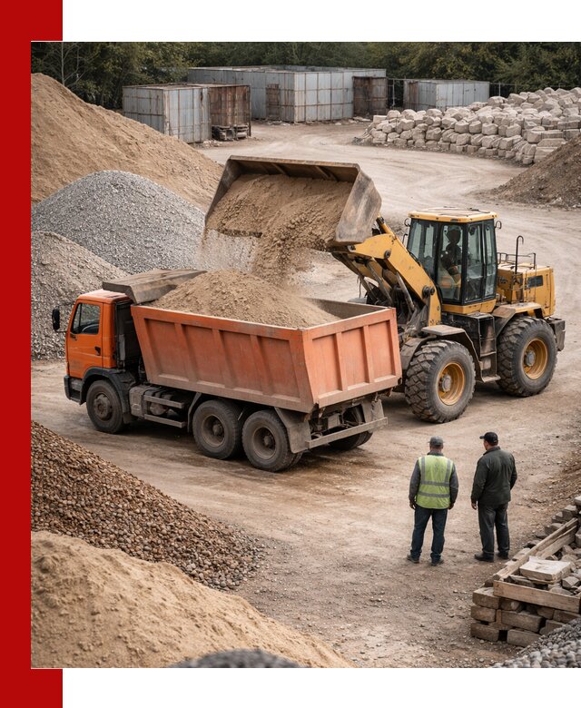 Доставка сыпучих смесей и смесей для стройки в Казани