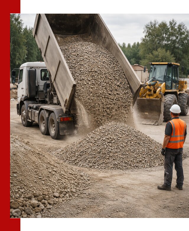 Доставка щпс в Казани — щебеночно-песчаная смесь под заборы и дорожки