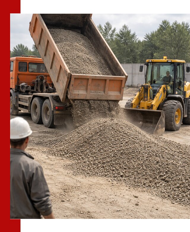 Доставка щпс С8 самосвалами в Казани от производителя