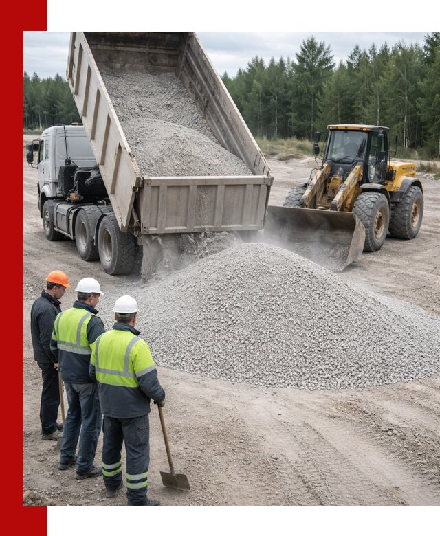 Известняковый отсев 0-5 доставка в Казани быстро и выгодно