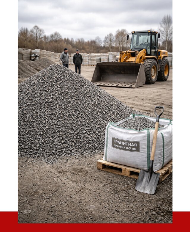 Купить гранитную крошку в Казани от 5096 р. с доставкой | ПРОНЕРУДКзн