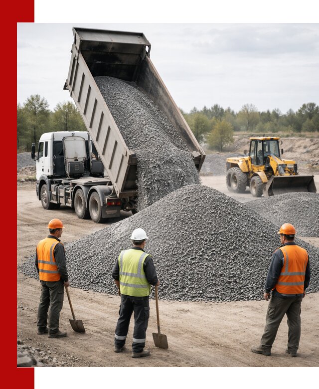 Доставка и продажа гранитной крошки в Казани