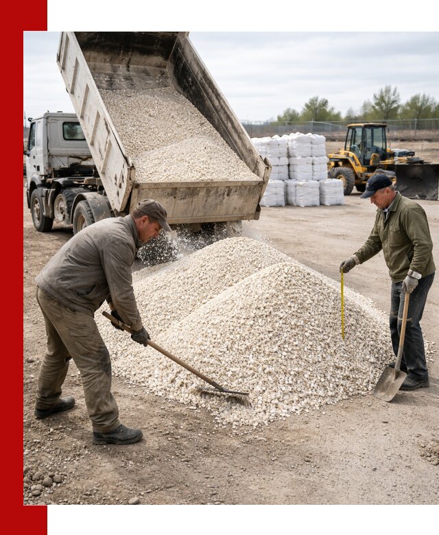 Мраморная крошка с доставкой и разгрузкой в Казани