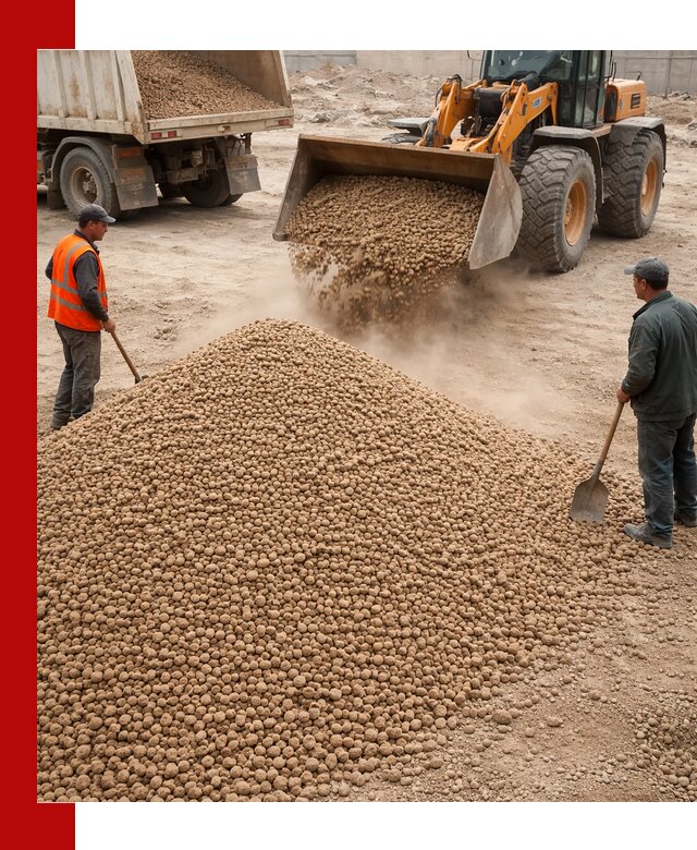 Керамзит фракция 10-20 с доставкой в Казани