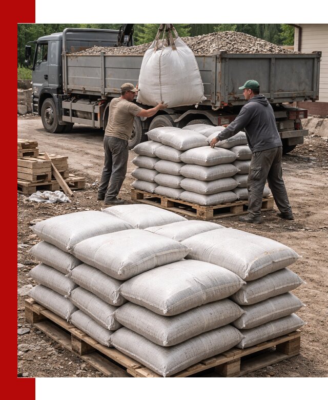Керамзит в мешках с доставкой в Казани от компании-поставщика