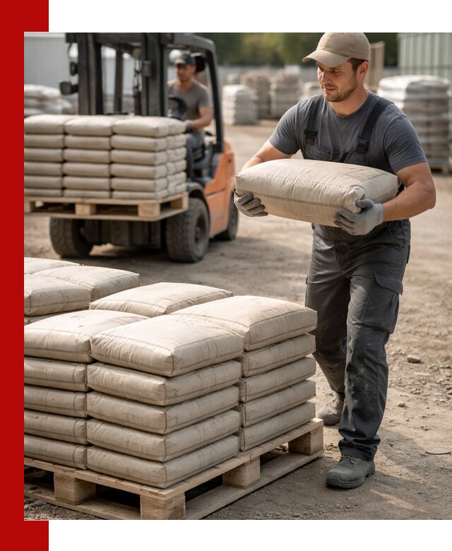 Доставка цемента в мешках оптом и в розницу в Казани