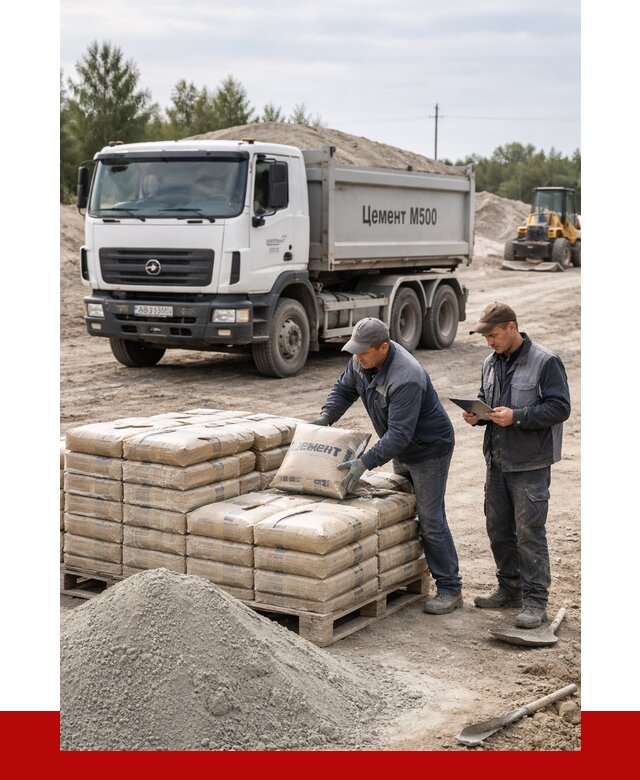 Купить цемент м500 с доставкой в Казани от 5521 р. | ПРОНЕРУДКзн