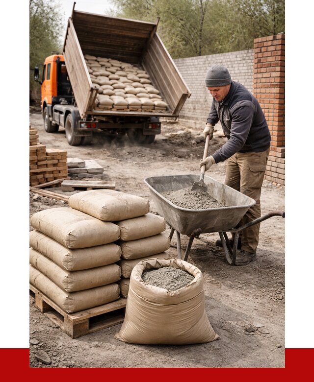 Купить сухую смесь для кладки в Казани от 1274 р. | ПРОНЕРУДКзн