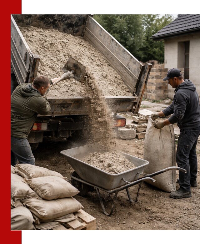 Качественная сухая смесь для кладки с доставкой в Казани