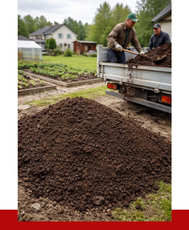 Плодородный грунт в Казани с доставкой от 4459 р. | ПРОНЕРУДКзн