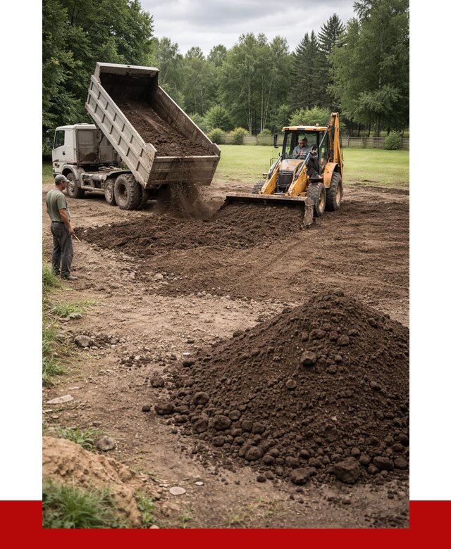 Грунт для выравнивания участка в Казани от 1274 р. | ПРОНЕРУДКзн