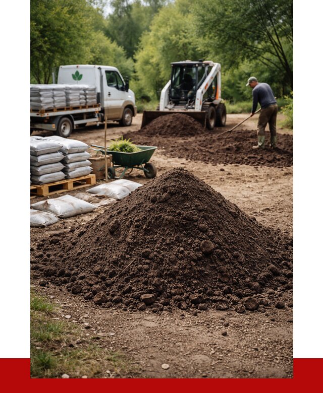 Грунт для озеленения с доставкой в Казани от 1911 р. | ПРОНЕРУДКзн