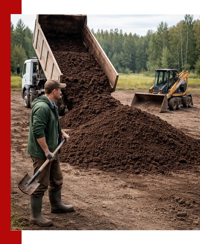 Купить верховой торф с доставкой в Казани для садоводства и растений