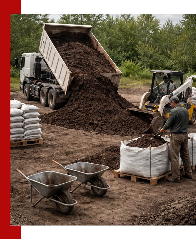 Доставка и продажа торфогрунта в Казани оптом и в розницу