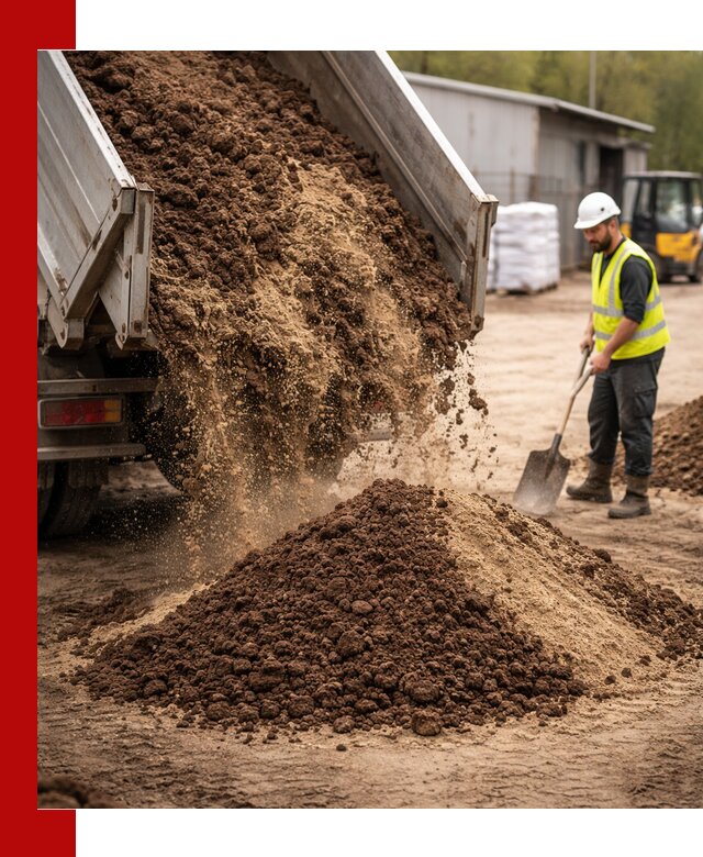 Доставка торфо-песчаной смеси в Казани для строительства и озеленения