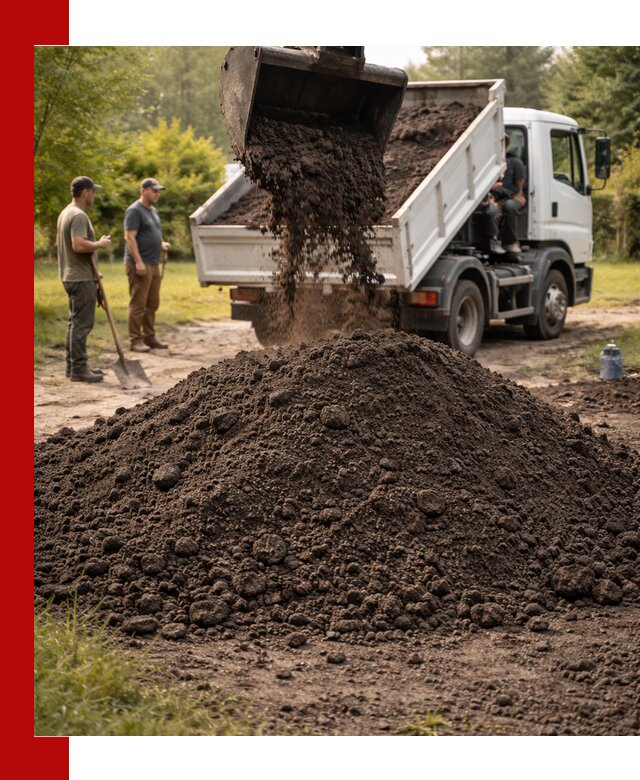 Доставка и продажа чернозема в Казани оптом и в розницу