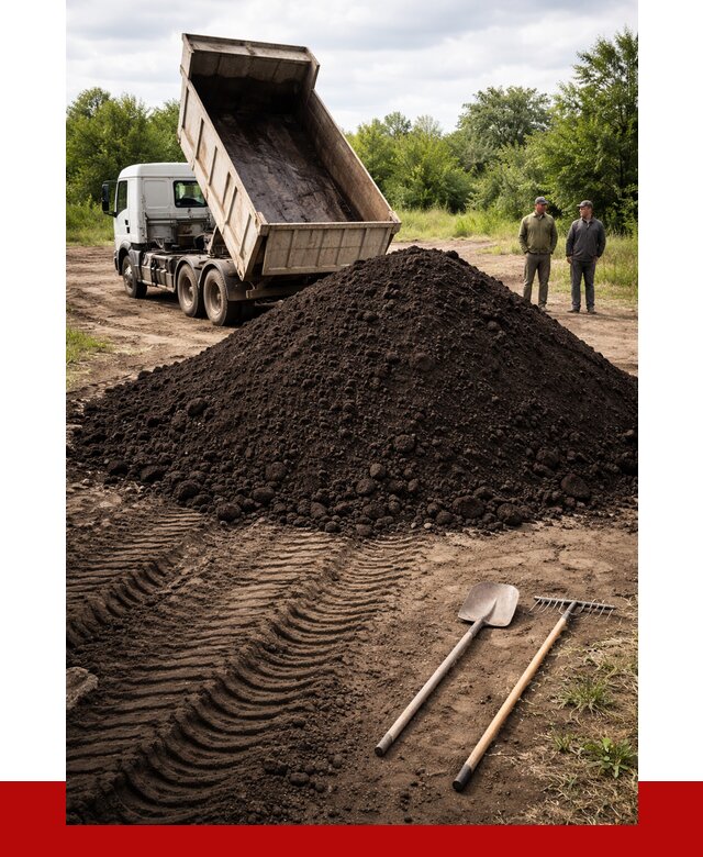 Купить чернозем навалом в Казани от 1274 р. за куб | ПРОНЕРУДКзн