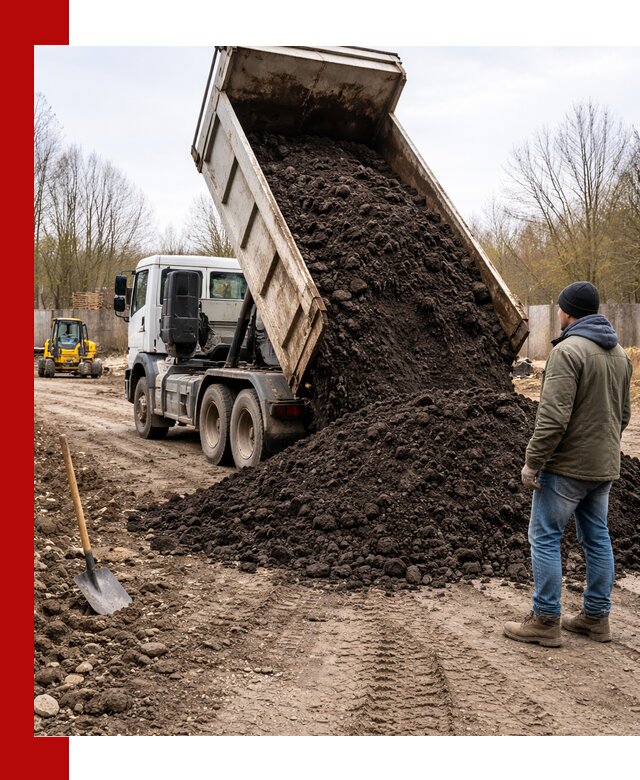 Доставка чернозема навалом в Казани быстро и выгодно