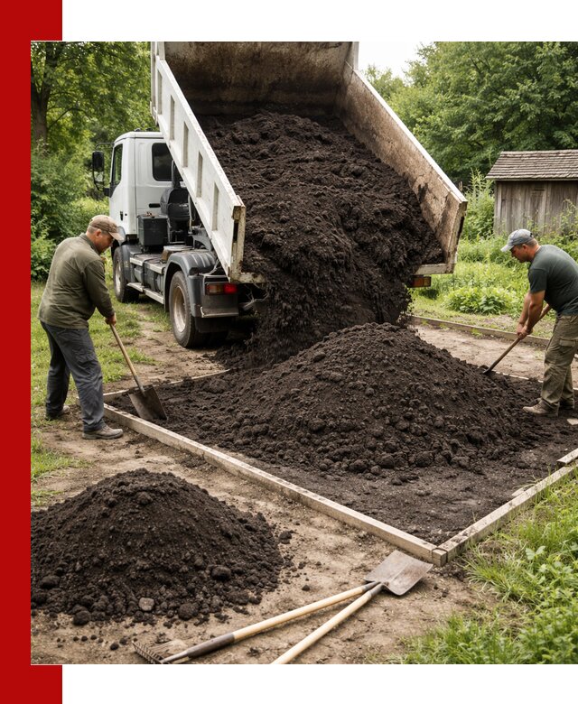 Купить чистый чернозем для огорода с доставкой в Казани