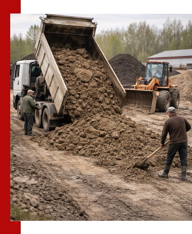 Доставка глин и суглинков в Казани оптом и вкрай