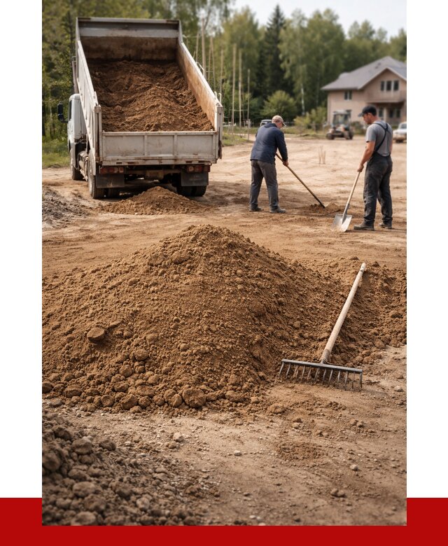 Суглинок для планировки в Казани с доставкой от 4459 р. | ПРОНЕРУДКзн