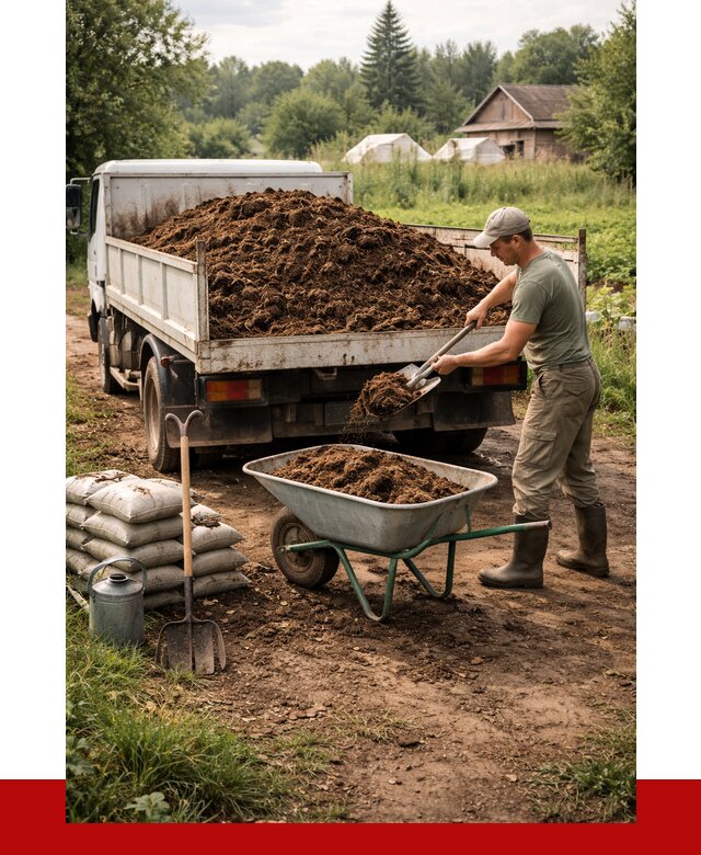 Купить коровий навоз с доставкой в Казани от 1911 р. | ПРОНЕРУДКзн