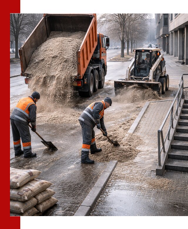 Поставка противогололедных материалов в Казани