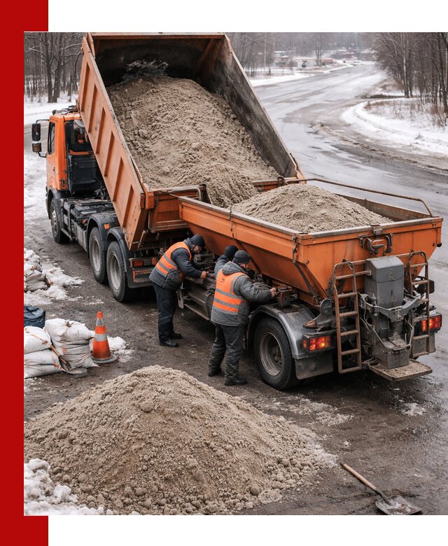 Поставка и вывоз пескосоля в Казани оптом и в розницу