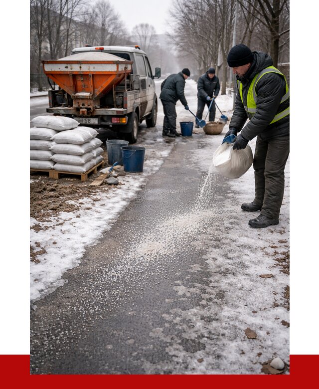 Реагент против гололеда в Казани с доставкой от 4778 р. | ПРОНЕРУДКзн