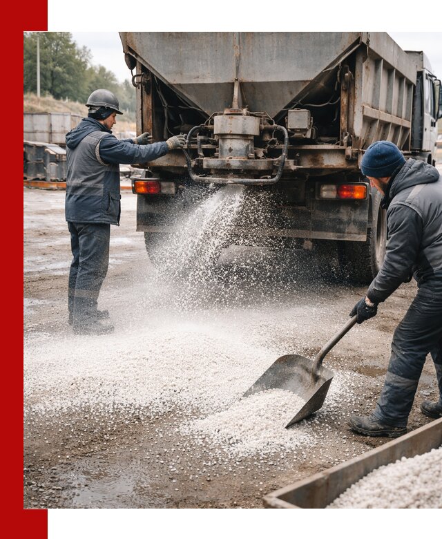 Доставка и продажа хлористого кальция в Казани