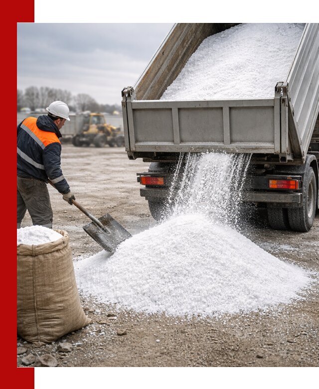 Поставка хлористого натрия оптом и в розницу в Казани